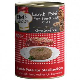 Chef's Choice 400 Gr Kısırlaştırılmış Kuzu Etli Ezme | Yetişkin Kedi Maması Chef's Choice 400 Gr Kısırlaştırılmış Kuzu Etli Ezme | Yetişkin Kedi Maması