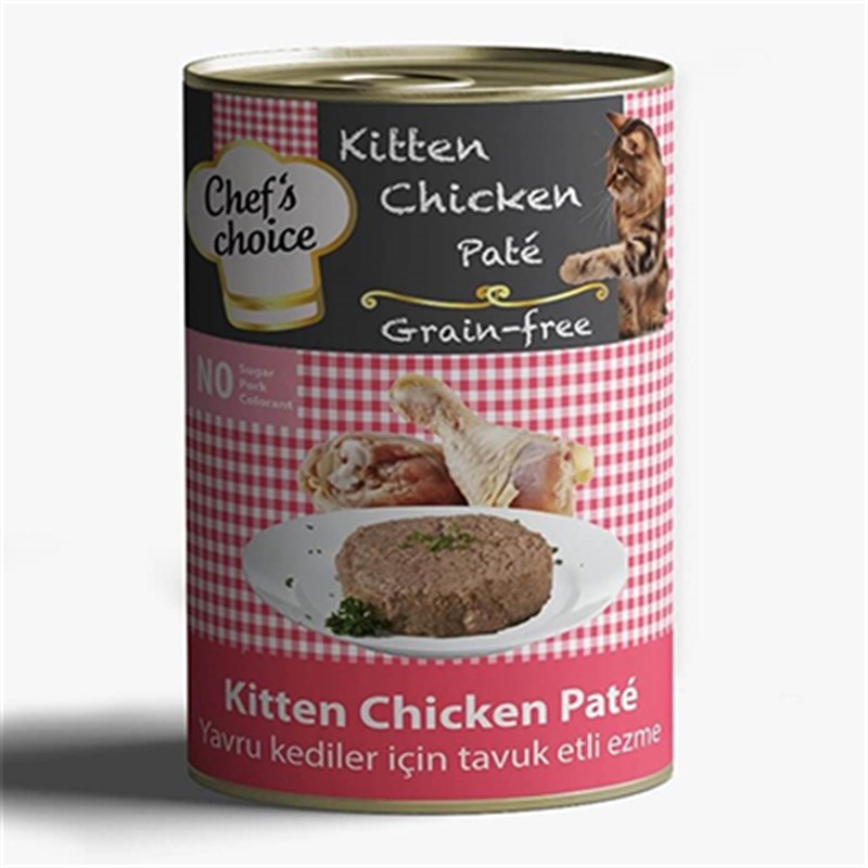 Chef's Choice 400 Gr Tavuk Etli Ezme Yavru | Yavru Kedi Maması Chef's Choice 400 Gr Tavuk Etli Ezme Yavru | Yavru Kedi Maması