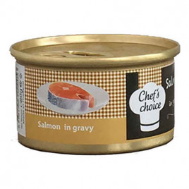 Chef's Choice 6 Adet Soslu Somonlu Yetişkin 80 Gr | Yetişkin Kedi Maması