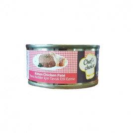 Chef's Choice 6 Adet Tavuk Etli Ezme Yavru 80 Gr | Yavru Kedi Maması Chef's Choice 6 Adet Tavuk Etli Ezme Yavru 80 Gr | Yavru Kedi Maması