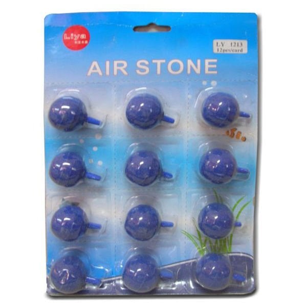 Chicos 12 Adet Yuvarlak Hava Taşı Mavi | Akvaryum Hava Taşı