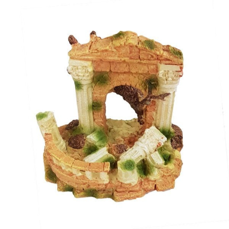 Chicos 13x9,5x11 Cm Roma Sütunu | Akvaryum Dekor Fon Chicos 13x9,5x11 Cm Roma Sütunu | Akvaryum Dekor Fon
