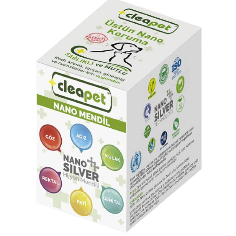 Cleapet Evcil Hayvan Günlük Hijyenik Nano Mendil 15 Li | Kedi Banyo Şampuanı Cleapet Evcil Hayvan Günlük Hijyenik Nano Mendil 15 Li | Kedi Banyo Şampuanı