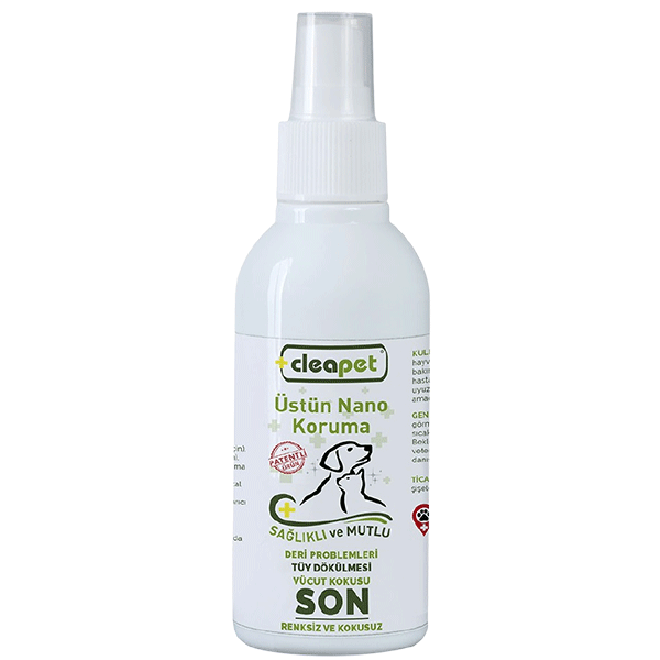 Cleapet Koku ve Hijyen İçin Nano Sprey | Köpek Leke Ve Koku Giderici