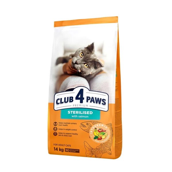 Club 4 Paws 14 Kg Indoor 4 In 1 Kuzu | Yetişkin Kuru Kedi Maması