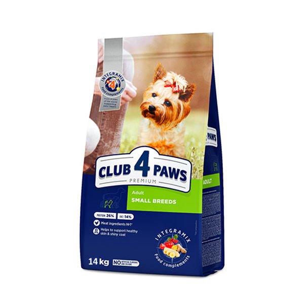 Club 4 Paws 14 Kg Premium Adult Small Breeds Tavuk | Yetişkin Köpek Kuru Maması
