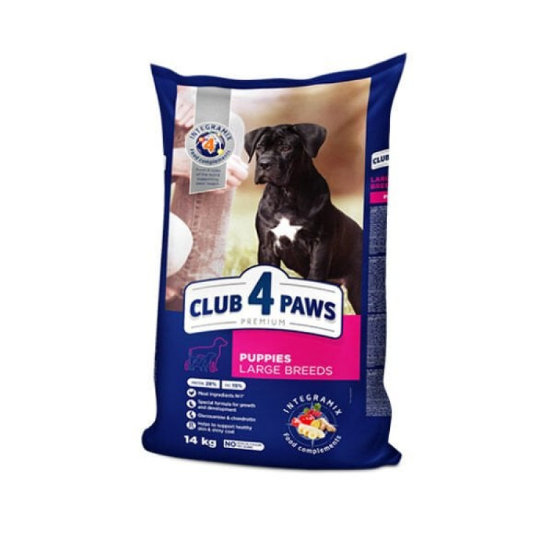 Club 4 Paws 14 Kg Premium Puppies Large Breed Tavuk | Yetişkin Köpek Kuru Maması Club 4 Paws 14 Kg Premium Puppies Large Breed Tavuk | Yetişkin Köpek Kuru Maması