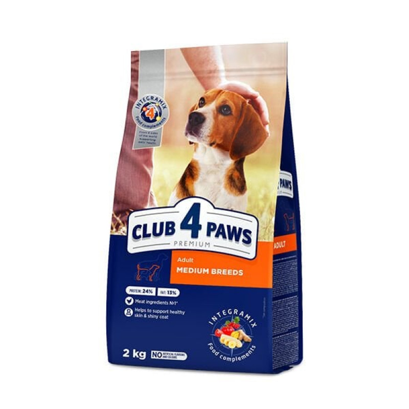 Club 4 Paws 2 Kg Premium Medium Breed Tavuk | Yetişkin Köpek Kuru Maması Club 4 Paws 2 Kg Premium Medium Breed Tavuk | Yetişkin Köpek Kuru Maması