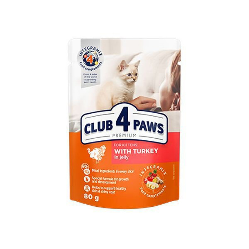 Club 4 Paws 80 Gr Premium Adult Jöleli Hindi | Yavru Kedi Maması Club 4 Paws 80 Gr Premium Adult Jöleli Hindi | Yavru Kedi Maması