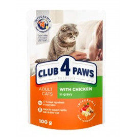 Club 4 Paws 100 Gr Premium Yetişkin Soslu Tavuk Etli | Yetişkin Kedi Maması Club 4 Paws 100 Gr Premium Yetişkin Soslu Tavuk Etli | Yetişkin Kedi Maması