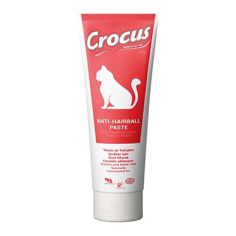 Crocus 100 Gr Anti Hairball Paste | Kedi Vitamini