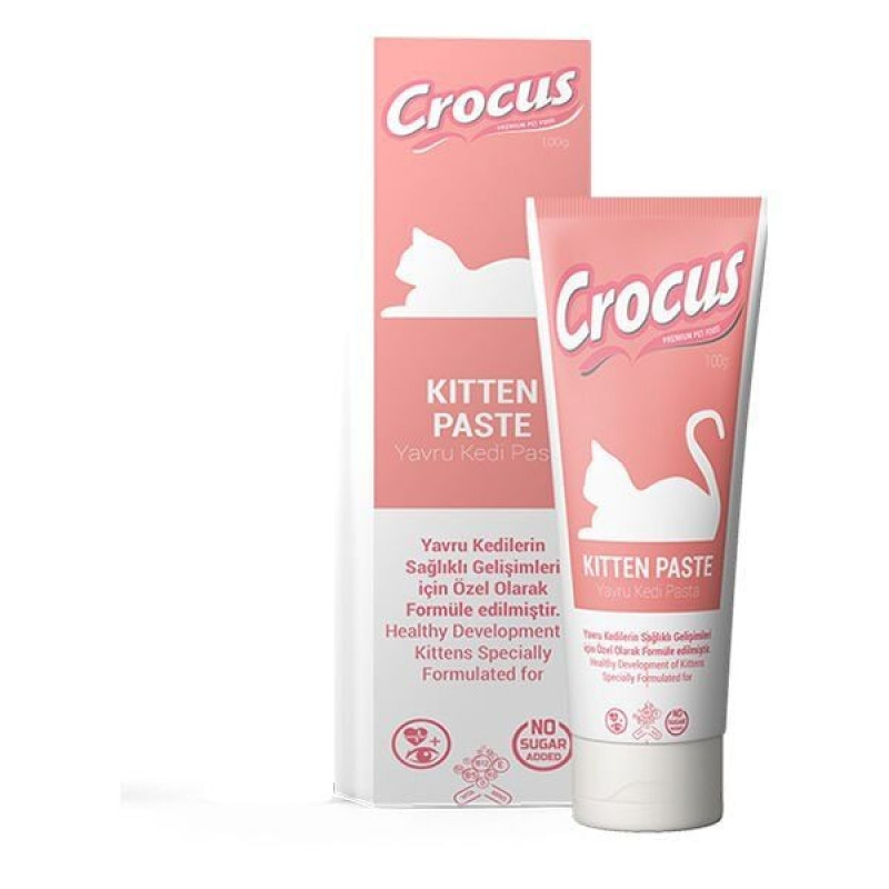 Crocus 100 Gr Kitten Paste | Yavru Kedi Bakım