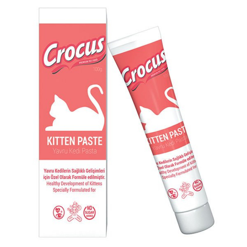 Crocus 30 Gr Kitten Paste | Yavru Kedi Bakım