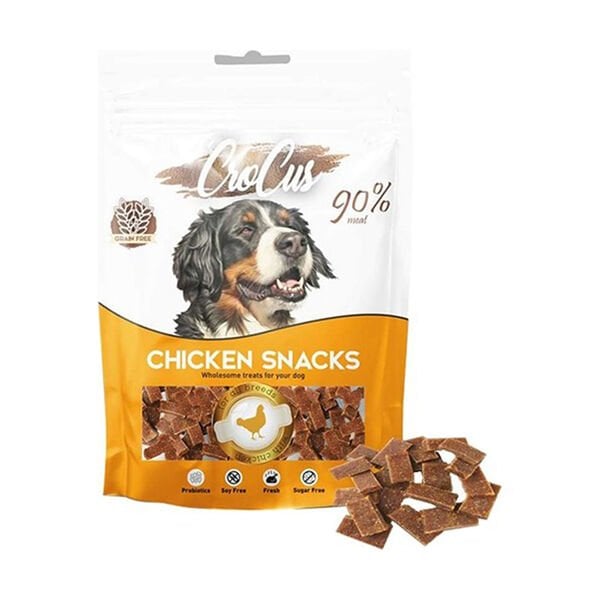 Crocus 80 Gr Chicken Snack Tavuk | Köpek Atıştırmalık Ödül Maması