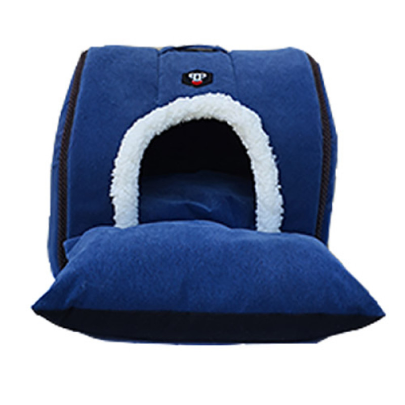 Crop Pet S 40x45x60 Cm Eskimo Bahçeli Yuva Mavi | Yuvalı Kedi Yatağı Crop Pet S 40x45x60 Cm Eskimo Bahçeli Yuva Mavi | Yuvalı Kedi Yatağı