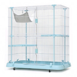 Dayang 109,3x63,8x161,6 Cm Metal Kafes Mavi | Kedi Kafesi Dayang 109,3x63,8x161,6 Cm Metal Kafes Mavi | Kedi Kafesi