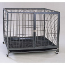 Dayang 110x70x90 Cm Tekerlekli Galveniz Kafes | Köpek Taşıma Çantası Ve Kafes Dayang 110x70x90 Cm Tekerlekli Galveniz Kafes | Köpek Taşıma Çantası Ve Kafes