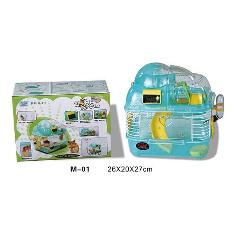 Dayang 26x20x27 Cm Sayaçlı Kafes Pembe | Ginepig Taşıma Kafesi Dayang 26x20x27 Cm Sayaçlı Kafes Pembe | Ginepig Taşıma Kafesi