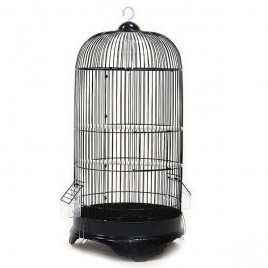 Dayang 33.3x33.3x70 Cm Silindir Kafes Siyah | Kuş Kafesi Dayang 33.3x33.3x70 Cm Silindir Kafes Siyah | Kuş Kafesi