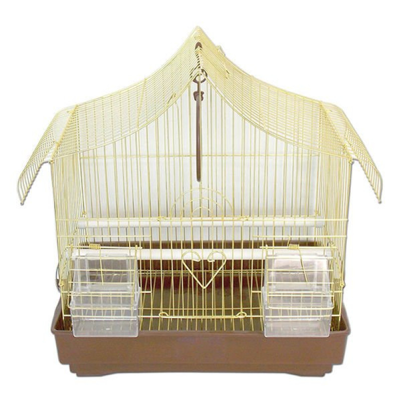 Dayang 33x23x35 Cm Damla Kafes Kahverengi Sarı | Kuş Kafesi Dayang 33x23x35 Cm Damla Kafes Kahverengi Sarı | Kuş Kafesi