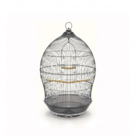 Dayang 48.5x48.5x76 Cm Kubbe Şekilli Dekoratif Kafes Gri | Kuş Kafesi Dayang 48.5x48.5x76 Cm Kubbe Şekilli Dekoratif Kafes Gri | Kuş Kafesi