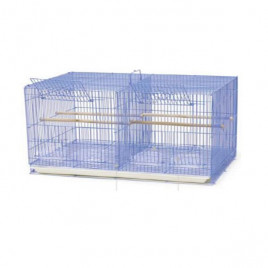 Dayang 60x41x41 Cm Çifthane Kafes Beyaz Mavi | Kuş Kafesi Dayang 60x41x41 Cm Çifthane Kafes Beyaz Mavi | Kuş Kafesi