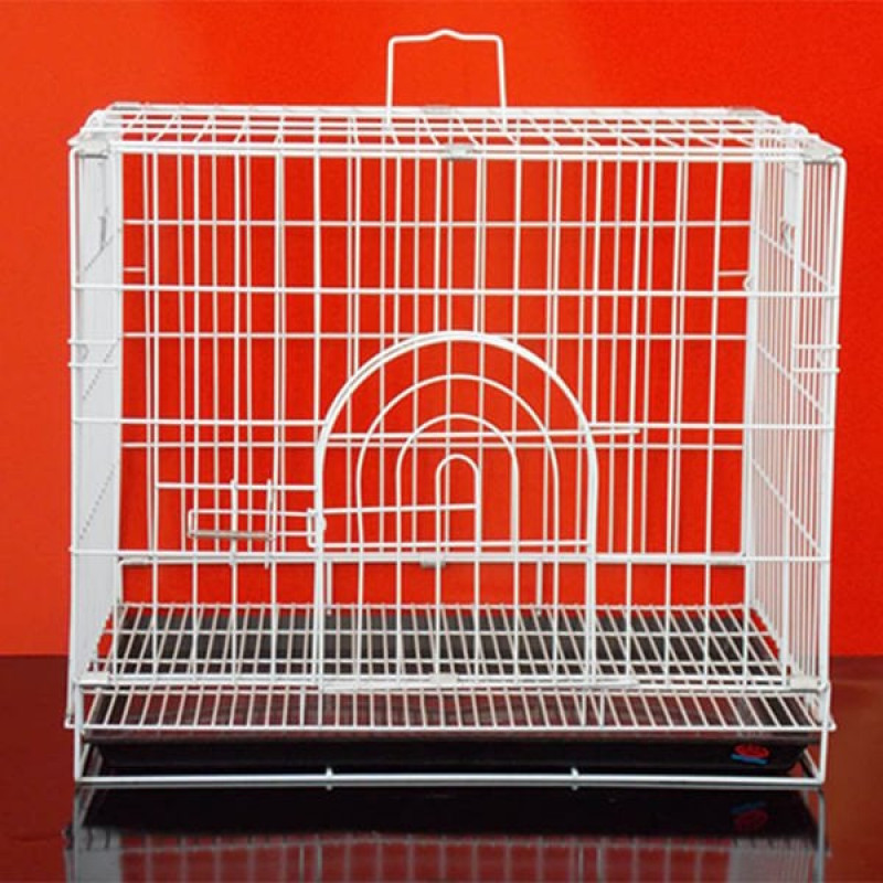 Dayang 60x43x50 Cm Metal Kafes Beyaz Siyah | Köpek Taşıma Çantası Ve Kafes Dayang 60x43x50 Cm Metal Kafes Beyaz Siyah | Köpek Taşıma Çantası Ve Kafes