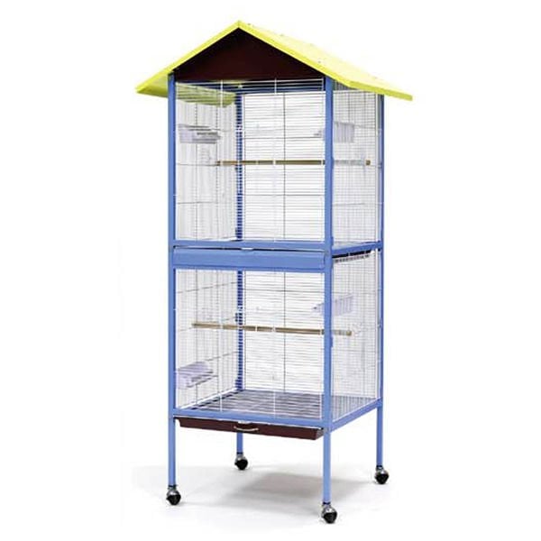 Dayang 60x60x167 Cm Çatılı Büyük Kafes | Kuş Kafesi