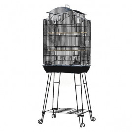 Dayang 61X46X143 Cm Ayaklı Kafes Siyah | Kuş Kafesi Dayang 61X46X143 Cm Ayaklı Kafes Siyah | Kuş Kafesi