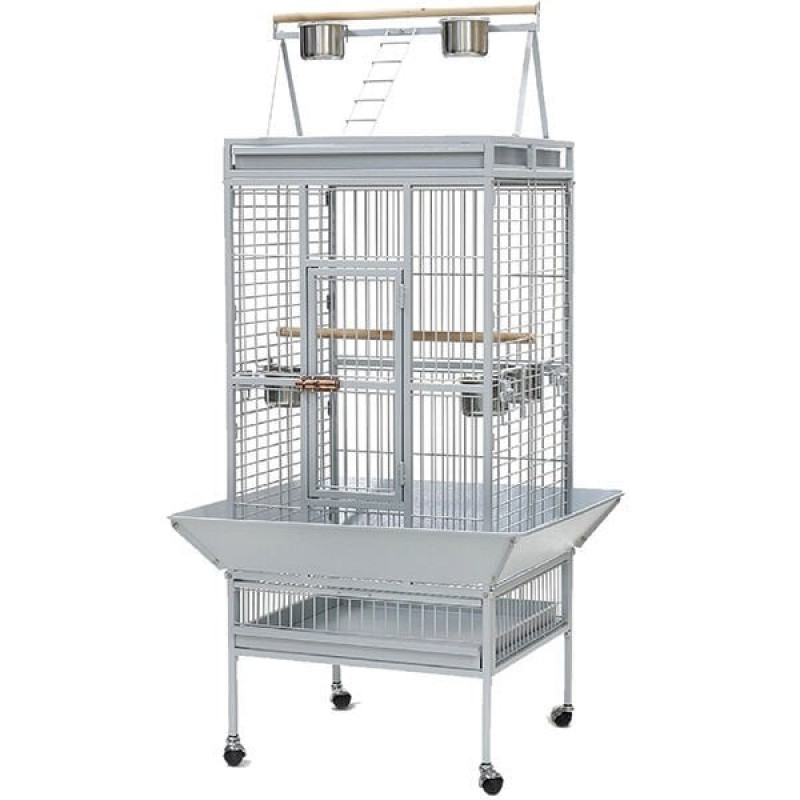 Dayang 61x56x168 Cm Ayaklı Kafes Beyaz | Kuş Kafesi Dayang 61x56x168 Cm Ayaklı Kafes Beyaz | Kuş Kafesi