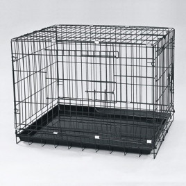 Dayang 78x48x55 Cm Metal Kafes Siyah | Köpek Taşıma Çantası Ve Kafes Dayang 78x48x55 Cm Metal Kafes Siyah | Köpek Taşıma Çantası Ve Kafes