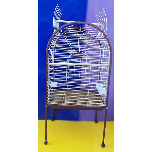 Dayang 78x60x156 Cm Ayaklı Papağan Eğitim Kafesi Altın | Kuş Kafesi