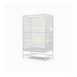 Dayang 90x58.4x152.4 Cm Tekerlekli Ayak Geniş Papağan Kafesi Beyaz | Kuş Kafesi Dayang 90x58.4x152.4 Cm Tekerlekli Ayak Geniş Papağan Kafesi Beyaz | Kuş Kafesi