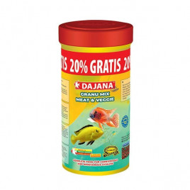 150 Gr Granu Meat-Veggie Mix 250+50 Ml | Tatlı Su Akvaryumu Yemi