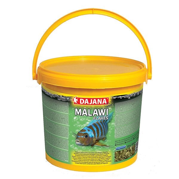 Dajana 2 Kg Malawi Flakes 10 Lt | Tatlı Su Akvaryumu Yemi