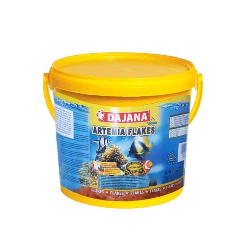 Dajana 2 Kg Tropical Artemia Flakes 10 Lt | Tatlı Su Akvaryumu Yemi Dajana 2 Kg Tropical Artemia Flakes 10 Lt | Tatlı Su Akvaryumu Yemi
