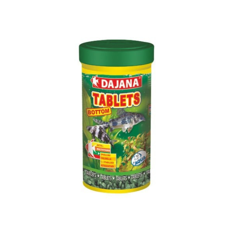 Dajana 50 Gr Tablets Bottom 100 Ml | Balık Yem Tableti Dajana 50 Gr Tablets Bottom 100 Ml | Balık Yem Tableti