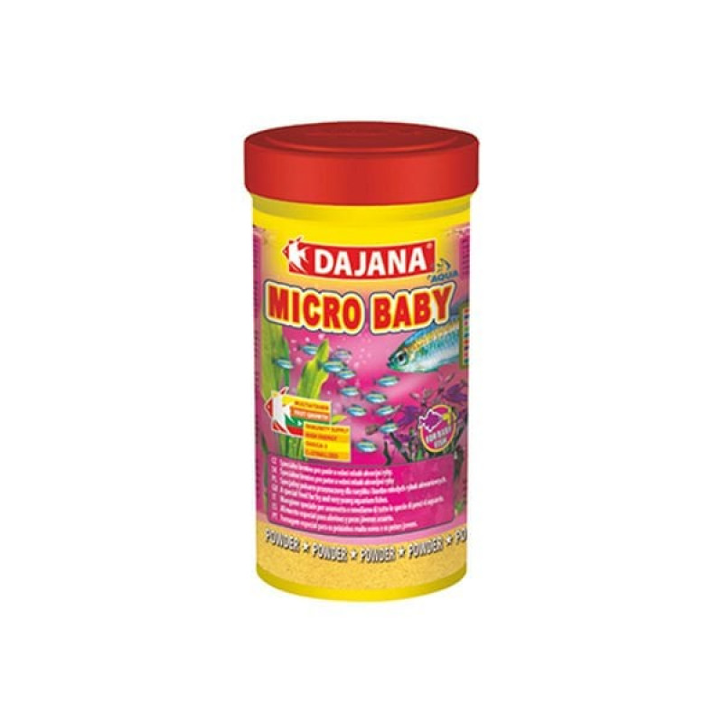 Dajana 50 Gr Tropical Micro Baby 100 Ml | Yavru Balık Yemi Dajana 50 Gr Tropical Micro Baby 100 Ml | Yavru Balık Yemi