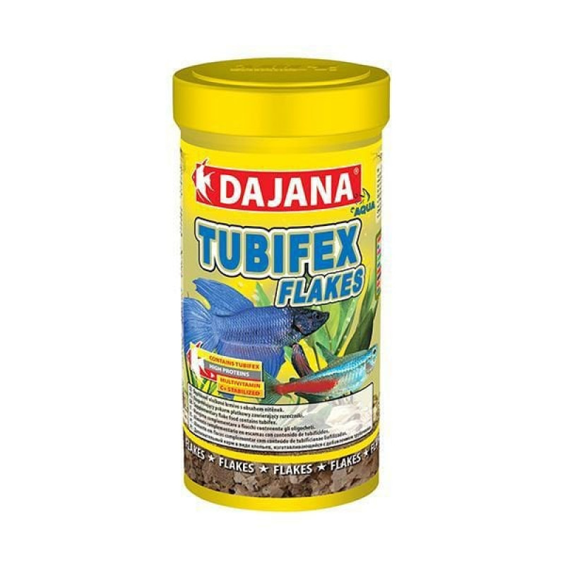 Dajana 50 Gr Tubifex Flakes 250 Ml | Tatlı Su Akvaryumu Yemi Dajana 50 Gr Tubifex Flakes 250 Ml | Tatlı Su Akvaryumu Yemi