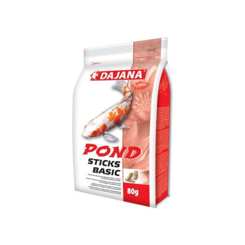 Dajana 80 Gr Koi Pond Sticks | Tatlı Su Akvaryumu Yemi Dajana 80 Gr Koi Pond Sticks | Tatlı Su Akvaryumu Yemi