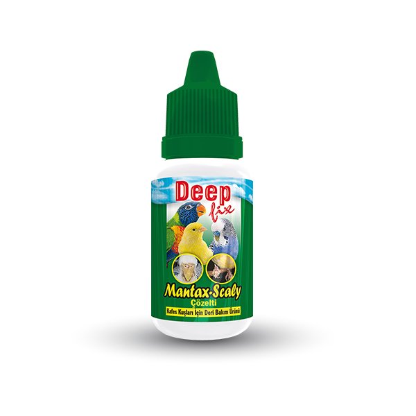 Deep Fix 20 mL Mantax Scaly Deri Bakım Ürünü | Kuş Diğer Ürünler