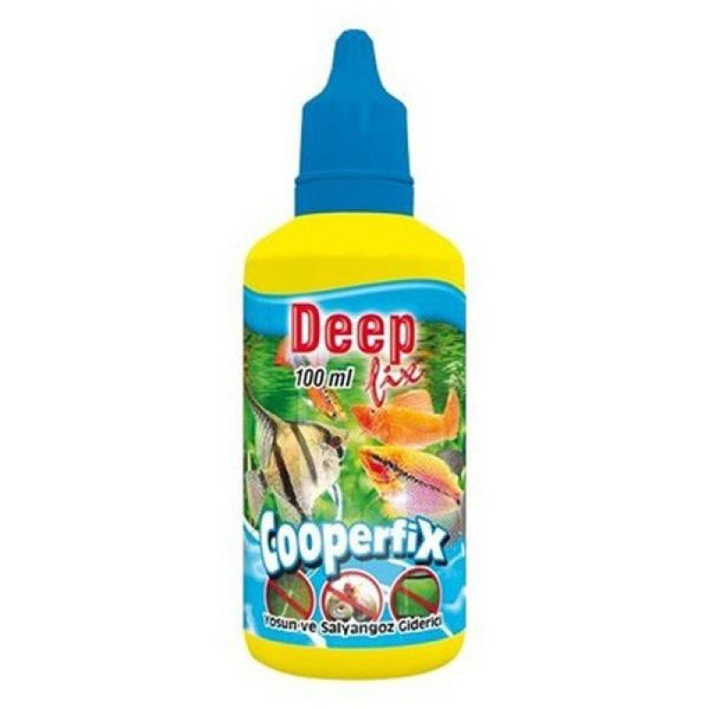Deep Fix 50 mL Cooperfix Yosun Ve Salyangoz Giderici | Akvaryum Yosun Giderici Deep Fix 50 mL Cooperfix Yosun Ve Salyangoz Giderici | Akvaryum Yosun Giderici