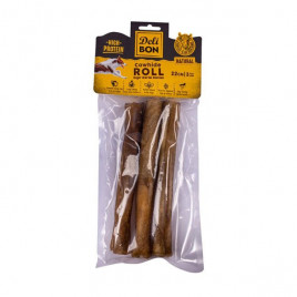 Delibon 3'lü Natural Sığır Derisi Dürüm 22 Cm | Köpek Atıştırmalık Ödül Maması Delibon 3'lü Natural Sığır Derisi Dürüm 22 Cm | Köpek Atıştırmalık Ödül Maması