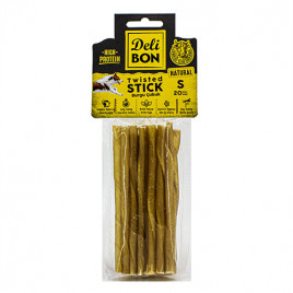 Delibon 20'li İnce Boy Deri Burgu Çubuk Natural Delibon 20'li İnce Boy Deri Burgu Çubuk Natural