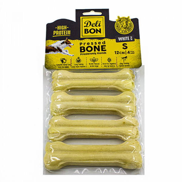 Delibon S 4'lü Deri Pres Kemik 12 Cm Beyaz