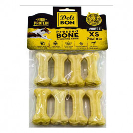 Delibon XS 8'li Deri Pres Kemik 7 Cm Beyaz