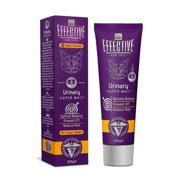 Delibon Effective Üriner Sistem Destekleyici Kedi Malt Macunu 100 Gr | Kedi Vitamini