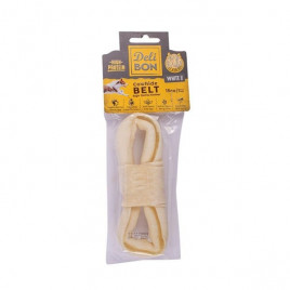 Delibon White 15 Cm Sığır Derisi Kemer | Köpek Kemik Ödül Maması