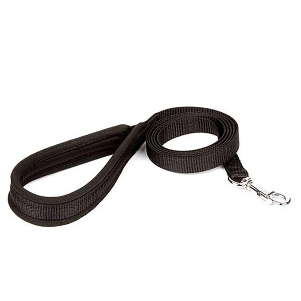 Doggie 1,5-160 Cm Havalı Dokuma Gezdirme Tasması Medium Siyah | Köpek Gezdirme Tasması