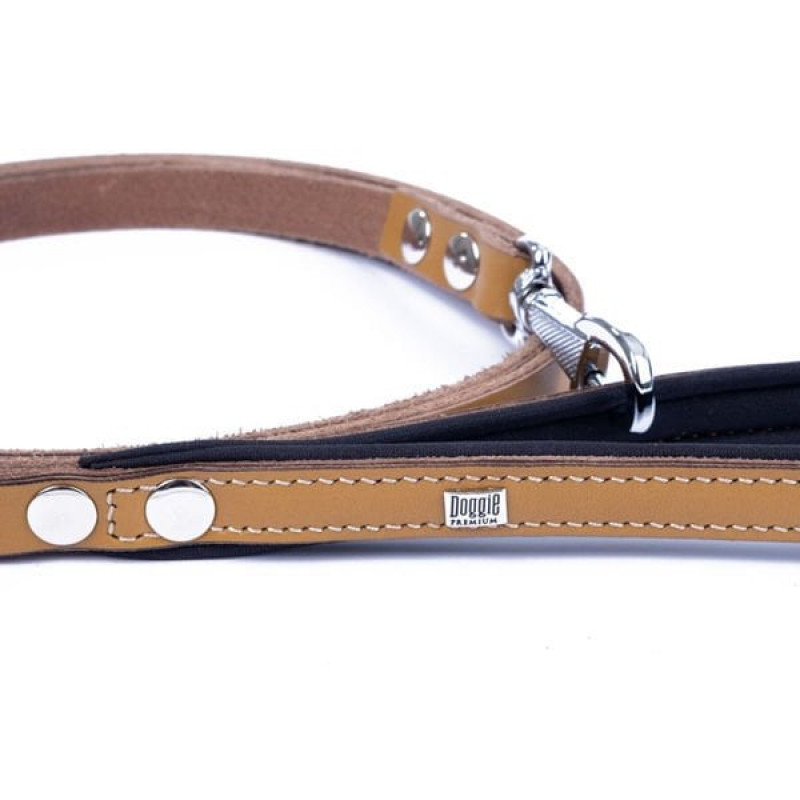 Doggie 1,5x160 Cm Konfor Klasik Deri Gezdirme Camel | Köpek Gezdirme Tasması